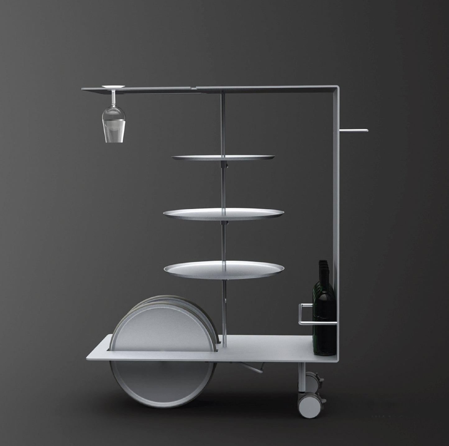 BACUS SERVING TROLLEY/BAR CART